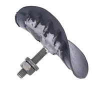 Motorcycle Wheel Tire Lock, 2.5in Wheel Rim Lock Antislip for 2 Stroke 4 Stroke Dirt Bike, Contoured Shape Protects Inner Tube, Angular Ribs Lock Tire Tightly to Rim, Made