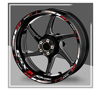 Motorcycle Wheels Decal sticker Motorcycle Wheel Decals Reflective Rim Strips Stickers For GSXR GSX-R 250 750 600 1000 K1 K3 K5 K6 K7 K1 K3 K5 K6 K7 K8 K11 17" (Color : G)