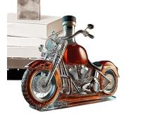 Motorcycle Whiskey Bottles, Wine Decanter, Motorcycle Shape Glass Wine Aerator Decanter, Vintage Liquor Aerator Desk Decor, Funny Drink Bottle Liquor Dispenser for Men, Dad, Motorcycles Lovers