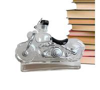 Motorcycle Whiskey Decanter - Novelty Drinks Bottle, Motorbike Liquor Flask, Elegant Glassware Giftware, Protective Packaging Solution | for Christmas & Special Moments