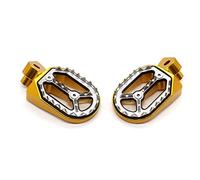 Motorcycle Wide Foot Pegs For Y&AMAHA YZ85 YZ125 YZ250 YZ450F WR250F WR450F WR426F For YZ For WR 85 125 250 426 450 F CNC Dirt Pit Bike Motorcycle Foot Pegs Footrest(2)
