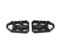 Motorcycle Wide Footrest Foot Pedals For Suzuki DL650 DL1000 For VSTROM 650XT 1000XT Footrests(Black)