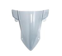 Motorcycle Wind Deflector For BMW For S1000RR 2019 2020 2021 2022 Motorcycle Parts Double Bubble Front Windscreen Shield Wind Deflector(Light Grey)