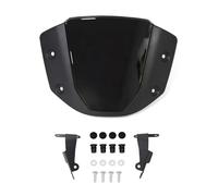 Motorcycle Wind Deflector For CB1000R 2021-2025 Motorcycle Windshield Sport Wind Deflector Visor Screen With Bracket(Bright black)
