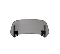 Motorcycle Wind Deflector For CB400X CB500X NT1100 XL750 For Transalp For ADV 150 Universal Windshield Extension Adjustable Spoiler Deflector Windshield Motorcycle(B Light Smoke)
