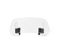 Motorcycle Wind Deflector For CB400X CB500X NT1100 XL750 For Transalp For ADV 150 Universal Windshield Extension Adjustable Spoiler Deflector Windshield Motorcycle(S Transparent)