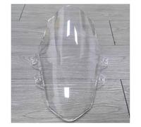 Motorcycle Wind Deflector For CFMOTO 250SR 300SR MY23 For CF250SR For CF300SR 2023 2024 Motorcycle Windshield Double Bubble Screen Wind Deflectors Motorcycle Windshield(Clear)