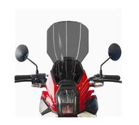 Motorcycle Wind Deflector For CRF190L Motorcycle Modified Front Windshield(47cm Smoke Grey)