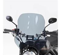 Motorcycle Wind Deflector For CYCIONE For RA401 Motorcycle Modified Front Windshield(Cigarette ash 45CM)