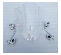 Motorcycle Wind Deflector For Ducati For Hypermotard 796 2010-2012 10 11 12 Windshield Windscreens Fairing Parts With Stand Windshield Motorcycle(Clear)