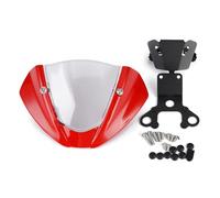 Motorcycle Wind Deflector For Ducati For Monster 950 937 2021 2022 Wind Deflector For Monster950/937 Windshield Windscreen Windshield Motorcycle(Red)
