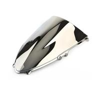Motorcycle Wind Deflector For Ducati Panigale 1199 899 1199S 1199R 2011 2012 2013 2014-2017 Motorcycle Windshield Windscreen Fairing Black Anti Buffeting Windscreen(Silver)
