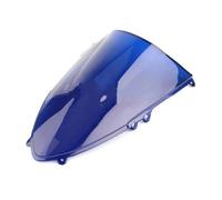 Motorcycle Wind Deflector For Ducati Panigale 1199 899 1199S 1199R 2011 2012 2013 2014-2017 Motorcycle Windshield Windscreen Fairing Black Anti Buffeting Windscreen(Blue)