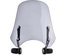 Motorcycle Wind Deflector For FXDF For Fat For Bob For FLD Motorcycle Windshield Windscreen Switchback(Light smoke)