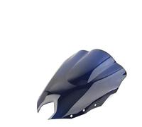 Motorcycle Wind Deflector For FZ-6R FZ 6R 2009 2010 2011 2012 2013 2014 2015 Motorcycle Accessories Windscreen Windshield Screen Protector Windshield Spoiler(Blue)