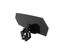 Motorcycle Wind Deflector For Kymco For Agility 125 For Downtown 2017 Universal Motorcycle Risen Clip On Windscreen Extension Spoiler Air Deflector Motorcycle Windshield(Black-Black Bracket)