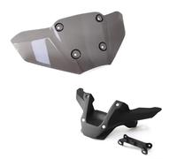 Motorcycle Wind Deflector For MT-09 SP 2024 2025 Motorcycle Windshield Front Support Windshield Wind Deflector(1set Light gray)