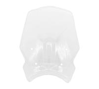Motorcycle Wind Deflector For Springwind For 700cl-x Motorcycle Modified Front Windshield Heightened Thickened(White)
