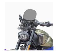 Motorcycle Wind Deflector For VOGE For CU525 Motorcycle Modified Front Windshield Installing bracket with extended crossbar Windscreen(49cm Smoke gray)