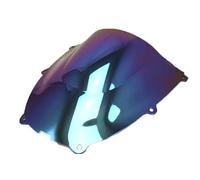 Motorcycle Wind Deflector For YZF600R For YZF For Thundercat 1994-2007 Motorcycle Accessories Double Bubble Windshield Windscreen Screen Extension(Dark Iridium)