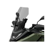 Motorcycle Wind Deflector Front Windshield Motorcycle Lncrease Height Widening Modification Accessories For NC750X NC 750X 2025 Wind Deflectors(58CM Smoky gray)