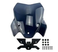 Motorcycle Wind Deflector Motorcycle Accessories Sport Touring WindScreen Windshield Visor Deflector For BMW S1000R 2021-2024(Smoke with support)