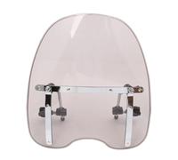 Motorcycle Wind Deflector Motorcycle Smoke 7/8" 1" Windshield Windscreen For Ha&rley For hond&a Shadow ACE 750 Aero Spirit 1100 For Suzuki For YAM&AHA