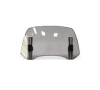 Motorcycle Wind Deflector Universal fit most motorcycles, sport bikes, street bikes, scooters Can be only mount on the windscreen(Light Smoke)