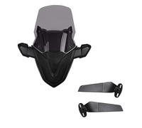 Motorcycle Wind Deflector Windscreen Windshield With Rearview Mirror With Front Panel Motorcycle For NMAX 125 NMAX155 2021 2022 2023