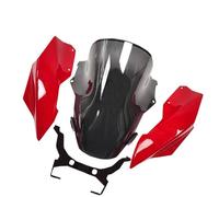 Motorcycle Wind Protectors Compatible With Ducati For Monster 797 821 1200S 2014 2015 2016 Windscreen Motorcycle Accessories Windshield Air Wind Deflector Fairing Bracket
