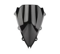 Motorcycle Wind Screen For Aprilia RSV4 R RSV4R RSV 4R RSV-4R RS V4 RSV 4 2009-2016 Motorcycle Windshield Double Bubble WindScreen Visor Fairing Deflector Wind Deflector Front Flyscreen(Black)