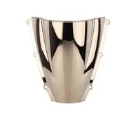 Motorcycle Wind Screen For CBR600RR CBR 600RR CBR 600 RR CBR-600RR CBR600 RR F5 2003 2004 Motorcycle Windshield Double Bubble WindScreen Visor Fairing Deflector(Silver)