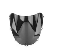 Motorcycle Wind Screen For CBR954RR CBR 954 RR 954RR CBR-954RR 2002 2003 Windshield Double Bubble WindScreen Motorcycle Accessories Fairing Deflector Wind Deflector Front Flyscreen(Black)