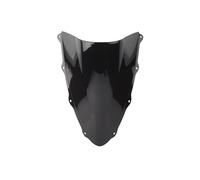 Motorcycle Wind Screen For Ducati 1299 1299S Panigale S 959 2015 2016 2017 2018 2019 2020 2021 Motorcycle Double Bubble Windshield Deflector Protector Wind Screen Wind Deflector Front Flyscreen(Black)