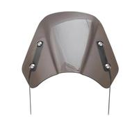 Motorcycle Wind Screen For Leoncino 500 Motorcycle Accessories 5-7 Inch Windshield Headlight Fairing Retro Windscreen Universal For Trail Cafe Racer Wind Deflectors(Smoke)