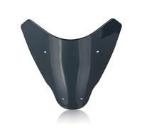 Motorcycle Wind Screen For MT-07 For MT07 MT 07 2021 2022 2023 Motorcycle Front Windshield Windscreen Wind Screen Deflector With Bracket Wind Deflector Front Flyscreen(Deep black1)