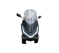 Motorcycle Wind Screen For PCX160 PCX125 PCX 160 125 2025 Windscreen Windshield Motorcycle 66cm Wind Deflectors(71CM black clear)