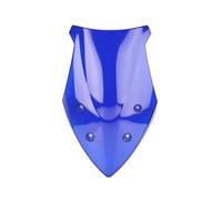 Motorcycle Wind Screen For Suzuki GSXS1000F GSX-S1000F GSXS 1000F GSXS1000 F GSXS 1000 F 2015-2020 Motorcycle Windshield Double Bubble WindScreen Visor Fairing Deflector(Blue)