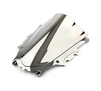 Motorcycle Wind Screen For YZF R3 For YZF-R3 YZFR3 YZFR 3 2019 2020 2021 2022 Windshield Double Bubble WindScreen Motorcycle Fairing(Silver)