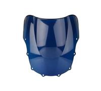 Motorcycle Wind Screen For ZZR400 ZZR-400 ZZ R400 ZZR 400 1993 1994 1995 1996-2007 Motorcycle Screen Double Bubble Windshield Deflector Protector WindScreen(Blue)