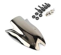 Motorcycle Wind Screen Windshield Cover For Kawasaki For Ninja Z1000 2010 2011 2012 2013 For Z 1000 Windscreen Deflector Windproof Spoiler Fairing(Silver)