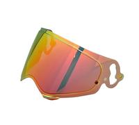 Motorcycle Wind Shield Helmet Lens Motorcycle Helmet Shield Visor Lens Glass Viewfinder for AR&AI for TO&UR-X5 TX5 VAS A MAX V TOUR for CR&OS&S 5 XD-5(Red yellow)
