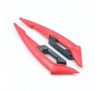 Motorcycle Wind Wing 2pcs Motorcycle Universal Front Fairing Winglets Side Spoilers Dynamic For Wing Motorbike Winglet Aerodynamic For Wing Modified Accessories