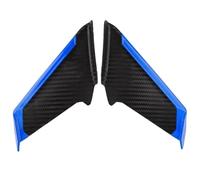 Motorcycle Wind Wing Compatible With Aprilia For RSV4 2pcs Motorcycle Front Fairing For Wing Cover Winglet Aerodynamic Side Wind Fin Spoiler Air Deflectors