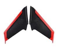 Motorcycle Wind Wing Compatible With Ninja 250 3000 400 650 For ZX6R For ZX10R For Ninja For 1000SX 2pcs Motorcycle Fixed Winglet Aerodynamic Wind For Wing Spoiler