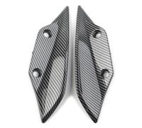 Motorcycle Wind Wing Compatible With S1000RR 2009 2010 2011 2012 2013 2014 2pcs Motorcycle Front Spoiler Winglets Fairing Aerodynamic Spoiler For Wing Fixed Winglet