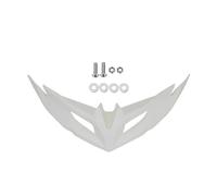 Motorcycle Wind Wing For Kawasaki For Versys 650 For KLE650 For LE650E 2015-2021 Front Wheel Fender Beak Nose Cover Beak Nose Cone Extension Cover(White)