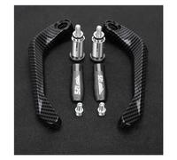 Motorcycle Windproof Handguard Aluminum Alloy Mot For Apr@&ilia RS 125 1996 1997 1998-2005 RS125 Motorcycle Handguard Brake Clutch Lever Handlebar Protector Hand Guard Accessories(Gray With logo)