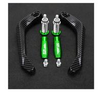 Motorcycle Windproof Handguard Aluminum Alloy Mot For Apr@&ilia RS 125 1996 1997 1998 -2005 RS125 Motorcycle Handguard Brake Clutch Lever Handlebar Protector Hand Guard Accessories(Green With logo)