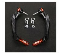 Motorcycle Windproof Handguard Aluminum Alloy Mot For Apr@&ilia RS4 RS125 RS50 1999-2020 2021 2022 2023 2024 RS 125 50 Universal 7/8" 22MM Motorcycle Aluminum Handlebar Hand Guards(Orange With logo)